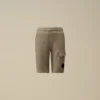 U16 Diagonal Fleece Cargo Lens Sweatshorts