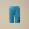 U16 Diagonal Fleece Cargo Lens Sweatshorts
