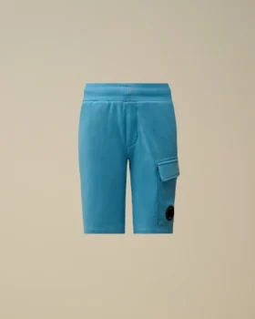 U16 Diagonal Fleece Cargo Lens Sweatshorts