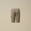 U16 Diagonal Fleece Cargo Lens Sweatshorts