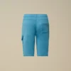 U16 Diagonal Fleece Cargo Lens Sweatshorts