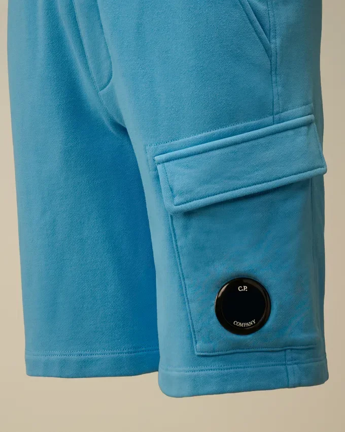U16 Diagonal Fleece Cargo Lens Sweatshorts