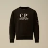 U16 Diagonal Fleece Crewneck Logo Sweatshirt