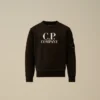 U16 Diagonal Fleece Crewneck Logo Sweatshirt