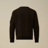 U16 Diagonal Fleece Crewneck Logo Sweatshirt