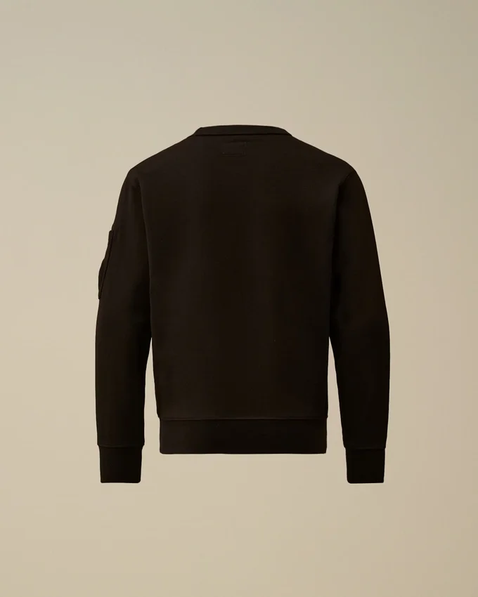 U16 Diagonal Fleece Crewneck Logo Sweatshirt