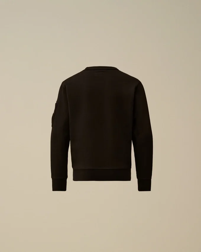U16 Diagonal Fleece Crewneck Logo Sweatshirt