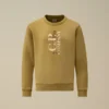 U16 Diagonal Fleece Crewneck Sweatshirt
