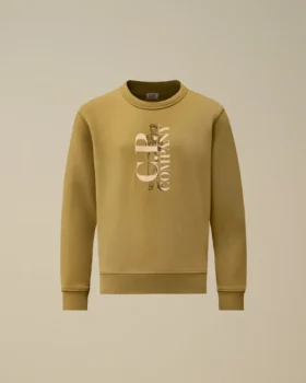 U16 Diagonal Fleece Crewneck Sweatshirt