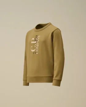 U16 Diagonal Fleece Crewneck Sweatshirt