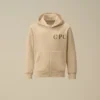 U16 Diagonal Fleece Zip Hooded Sweatshirt