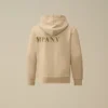 U16 Diagonal Fleece Zip Hooded Sweatshirt