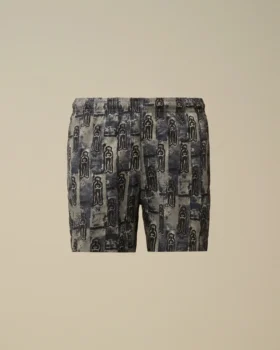 U16 Flatt Nylon Printed Swim Shorts