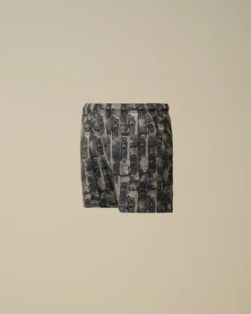 U16 Flatt Nylon Printed Swim Shorts