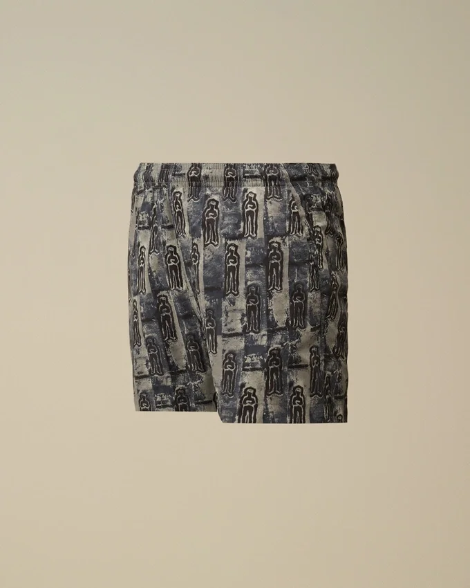 U16 Flatt Nylon Printed Swim Shorts
