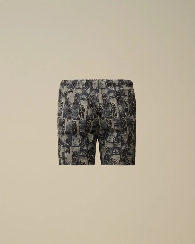 U16 Flatt Nylon Printed Swim Shorts