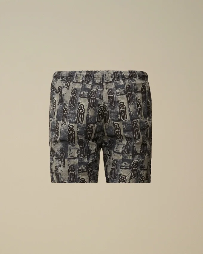 U16 Flatt Nylon Printed Swim Shorts