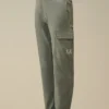 U16 Light Fleece Mixed Cargo Sweatpants