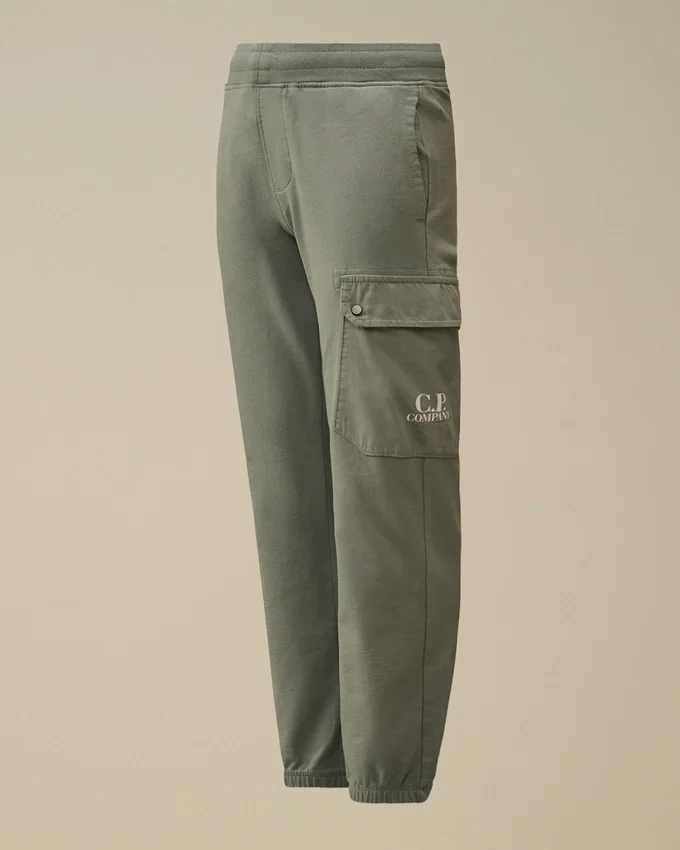 U16 Light Fleece Mixed Cargo Sweatpants