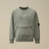 U16 Light Fleece Mixed Crewneck Lens Sweatshirt