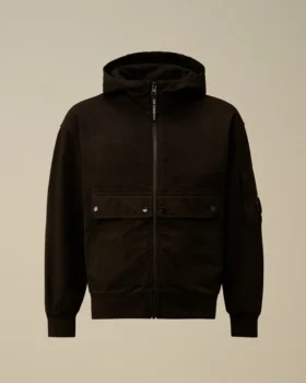 U16 Light Fleece Mixed Hooded Lens Sweatshirt