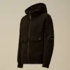 U16 Light Fleece Mixed Hooded Lens Sweatshirt