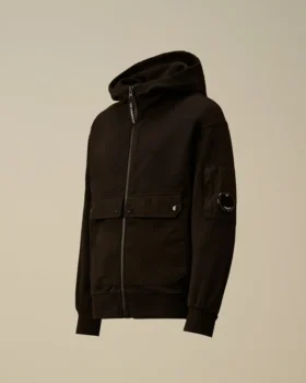 U16 Light Fleece Mixed Hooded Lens Sweatshirt