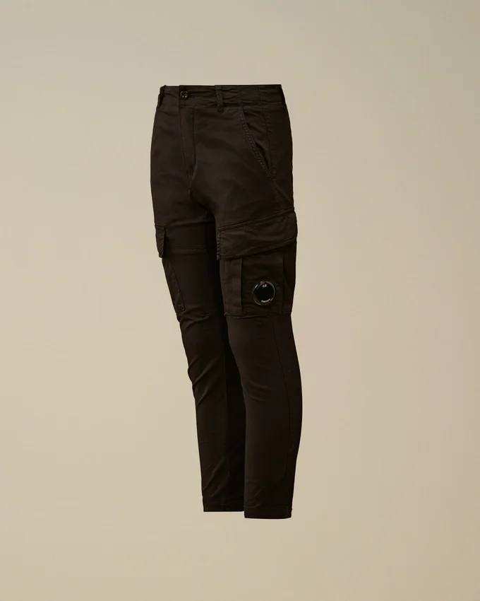 U16 Stretch Gabardine Cargo Lens Pants