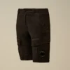 U16 Stretch Gabardine Cargo Lens Shorts