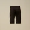 U16 Stretch Gabardine Cargo Lens Shorts