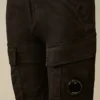 U16 Stretch Gabardine Cargo Lens Shorts