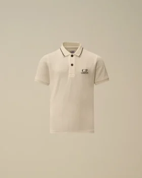U16 Stretch Piquet Short Sleeve Logo Polo