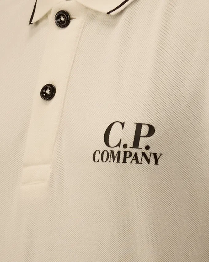 U16 Stretch Piquet Short Sleeve Logo Polo